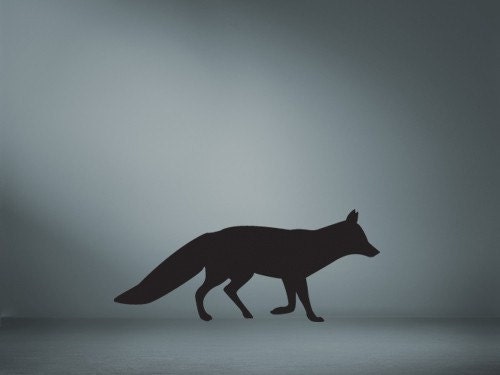 Fox Vinyl Wall Decal