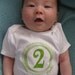 Squiggle Outline Monthiversaries - Set of 12 Onesies