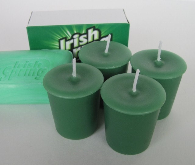 IRISH SPRING type (votives or 4-oz soy jar candle)