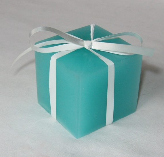 TIFFANY GIFT BOX Candle by kittredgecandles on Etsy
