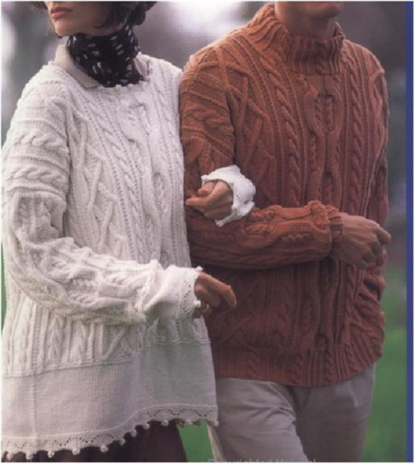 Aran Sweaters His and Hers