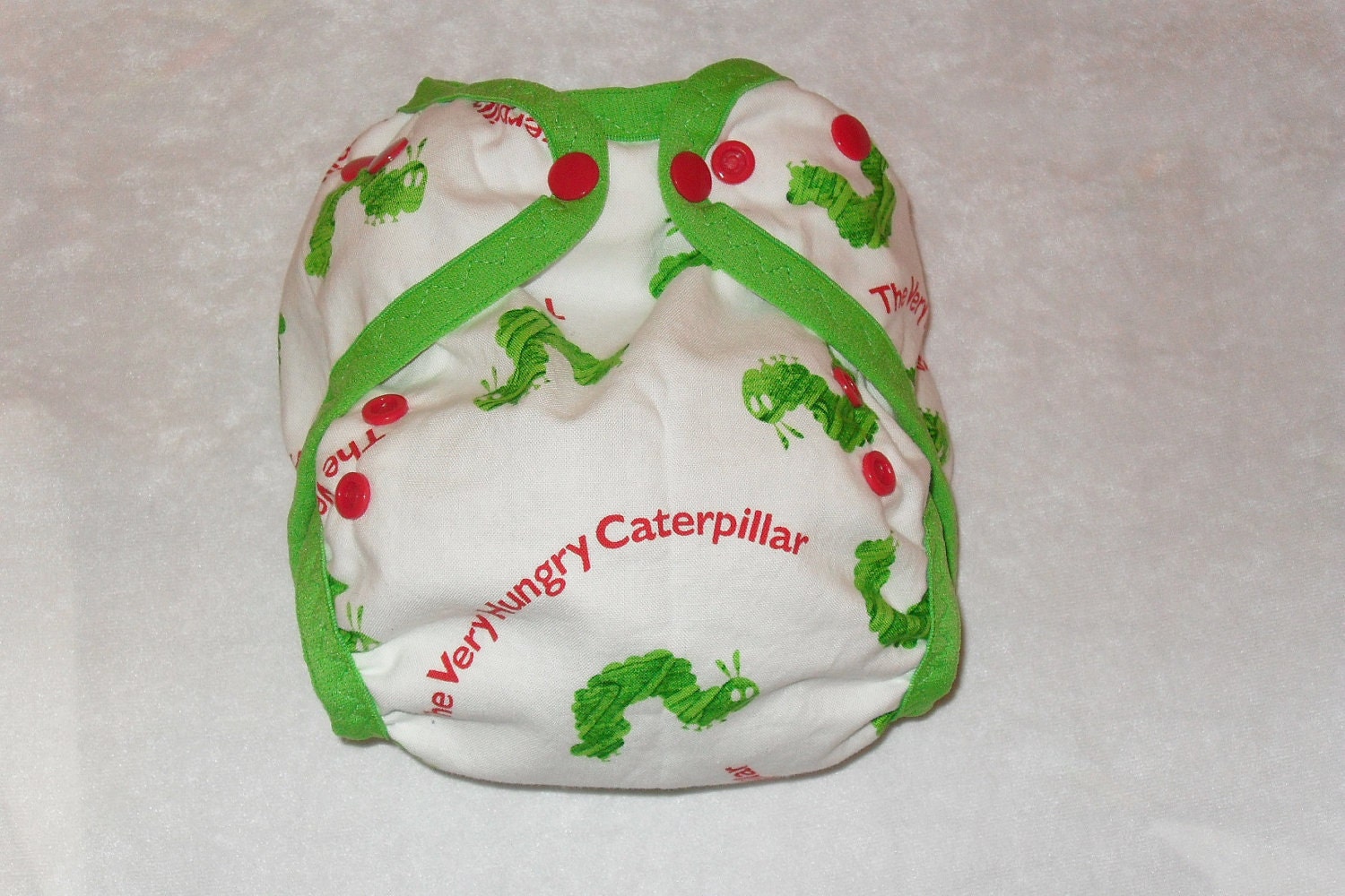 Very Hungry Caterpillar AI2 cloth diaper cover