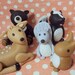 Woodland Animals Set of 5 Cake Toppers