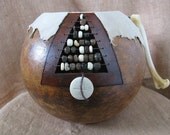 Gourd art - Bones