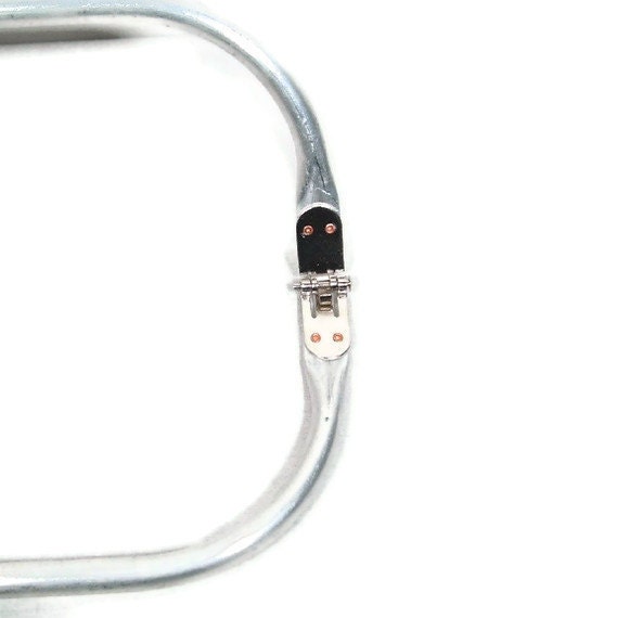 14 x 4.25 Inch Tubular Spring Loaded Aluminum Rectangular Purse Frame FREE U.S. Shipping