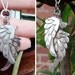 silver wings pendant, petite: black bird singing in the dead of night