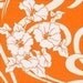 SALE Amy Butler Bright Buds Chocolate, August Fields Home Decor, 1 yard