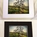 Fine art photography print Lonely tree green rustic woodland picture, rusteam, oht, tbteam