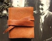 Remembering. Book necklace