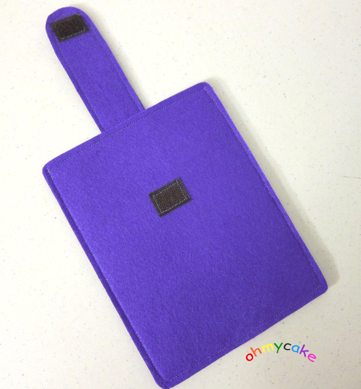 Handmade Felt Kindle Case - Kindle 3 Cover - Kindle Fire Case - Kindle Touch Cover - Nook Case - Kindle Felt Sleeve - " Girly Skull " Design