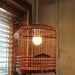 Vintage Birdcage Upcycled Light Fixture