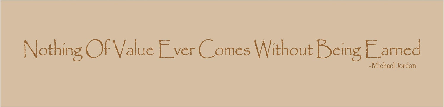 Michael Jordan Quote Vinyl Decal