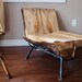 Silver Ghost Chair - Salvaged live-edge maple chair