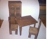 Dollhouse Dinning Room Set