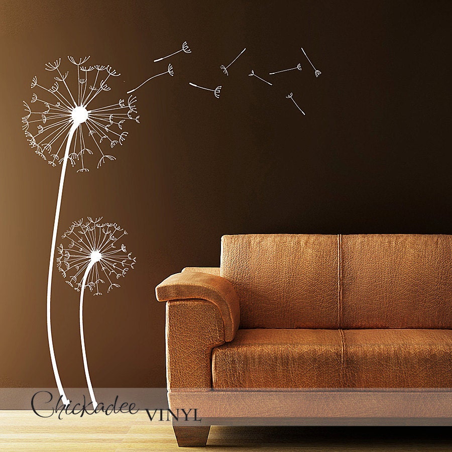 Dandelions Removable Vinyl Wall Decal