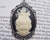 NEW Calypso - Lady of the Sea Cameo Necklace