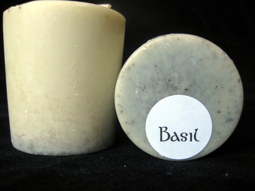 Protection and Prosperity - Basil - Spice Magick Soy Votive Candles