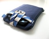 Phone Wallet Case Cover, Wristlet Pouch - Custom Size & Fabric - iPhone, Droid, Razor