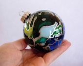 Hand Painted Glass Ornament
