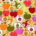Bite Me Lime Apples Michael Miller Fabric 1 yard