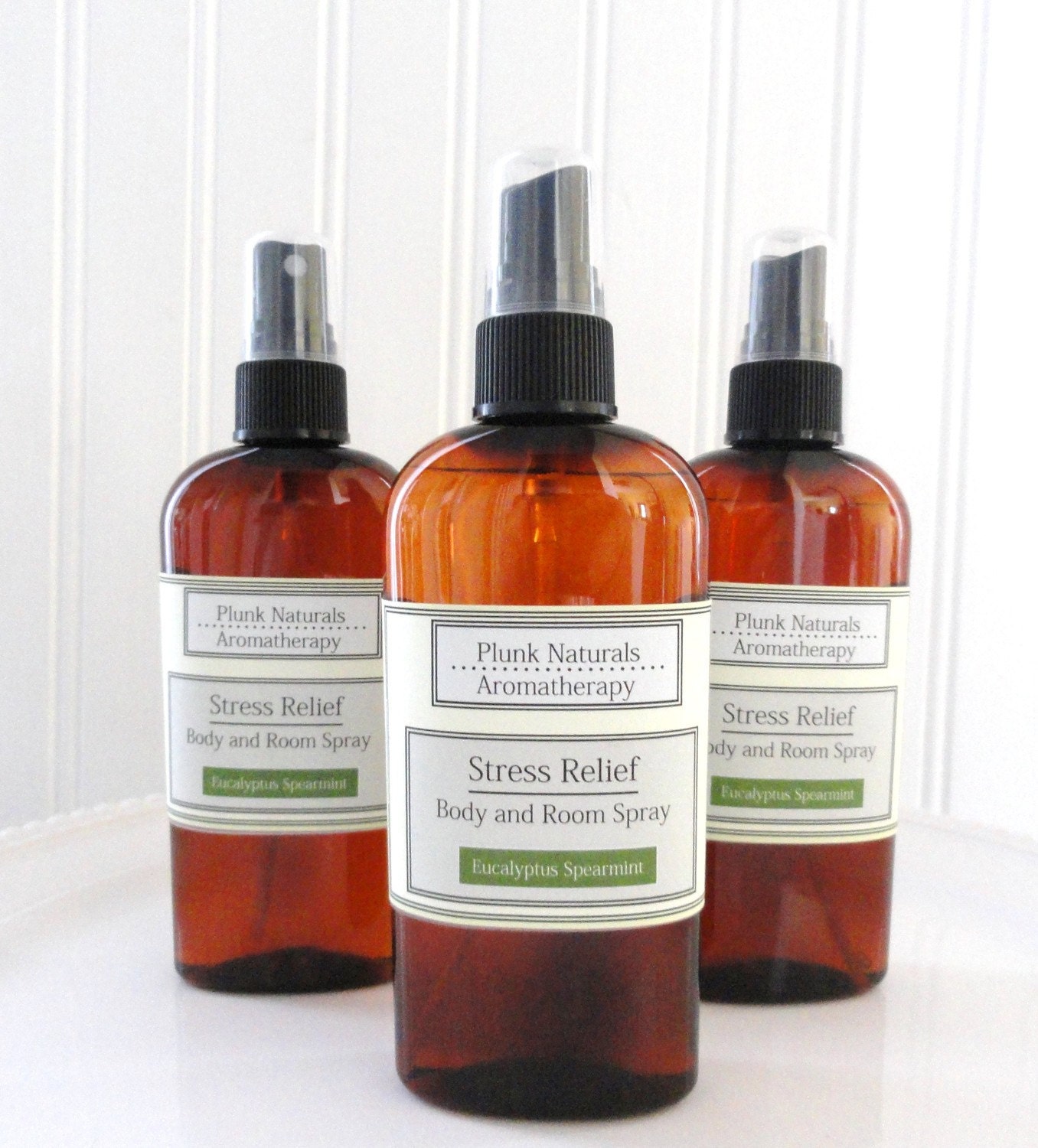 STRESS RELIEF Body and Room Spray Eucalyptus and Spearmint 4 oz all natural