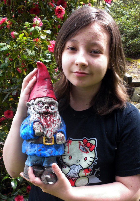 Zombie Garden Gnome, "Walking Dead"