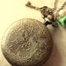 Time to Set Free. Vintage Style Pocket Watch Necklace. Large Size. Antique Bronze Tone.