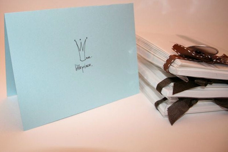 little prince note cards