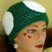 Mushroom Hat and Earring Set, Custom Made For You