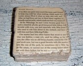 Black Beauty Coaster Set, Horse lovers, - 4 Tumbled travertine stone coasters  - Bibliophile Book Lovers-Visit my shop for MORE book sets