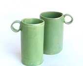 duo  ...    petite hand built porcelain cups