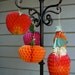 Resvd for paul Vintage Honeycomb Fruit and Veg Set (5)