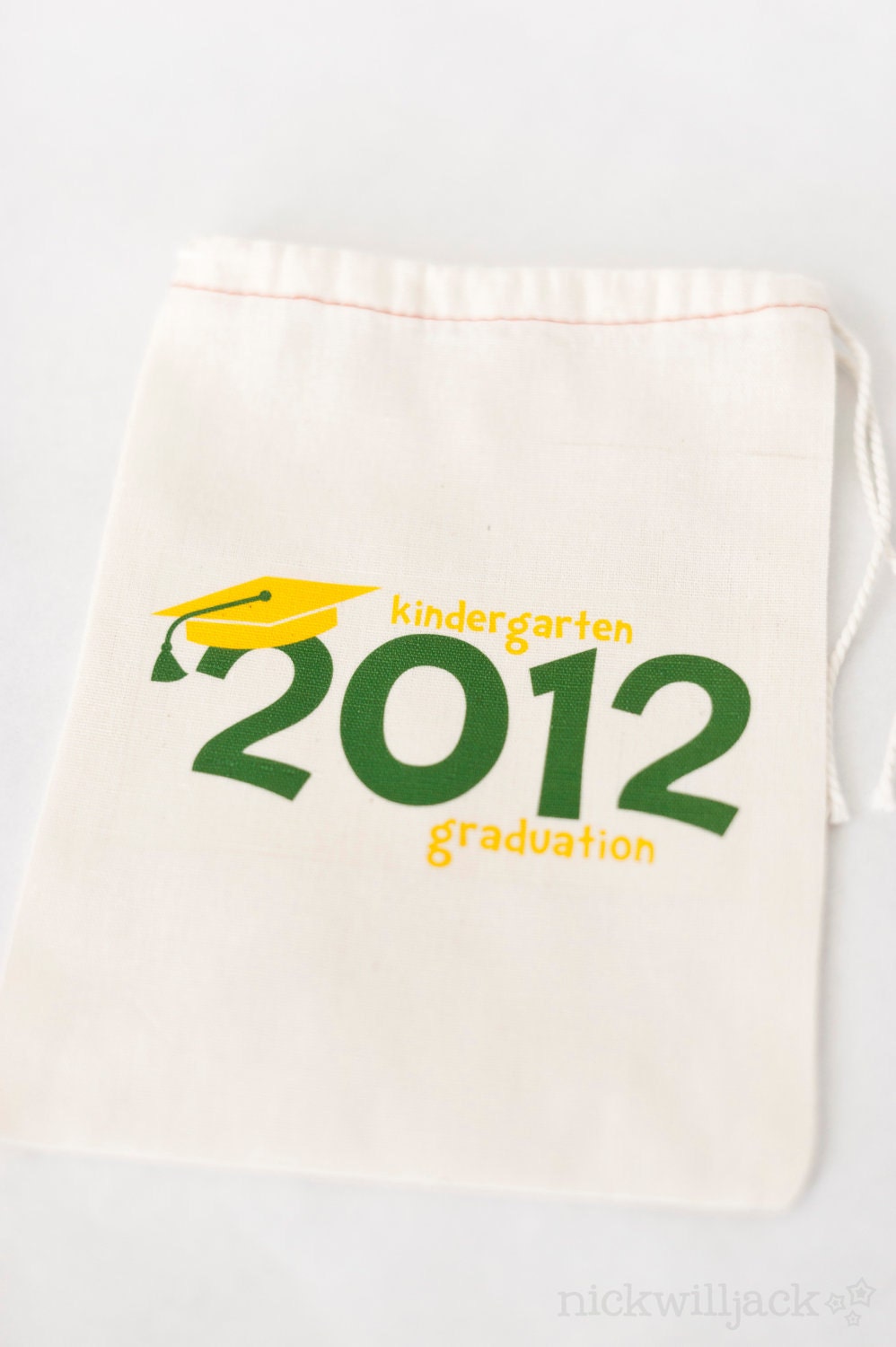 Kindergarten/Preschool Graduation Favor Bags- Set of 6