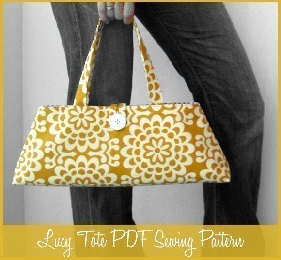 Lucy Tote Bag PDF Sewing Pattern
