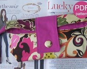 Fold Over Clutch PDF Sewing Pattern and Tutorial