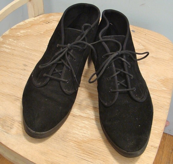 keds black boots