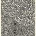 Burning Ambition. linocut