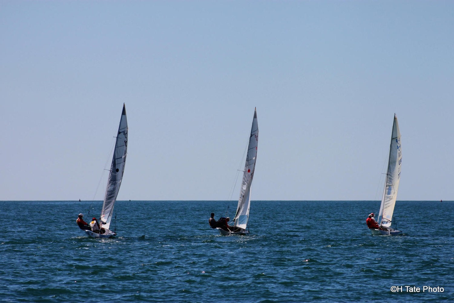 Three to winward