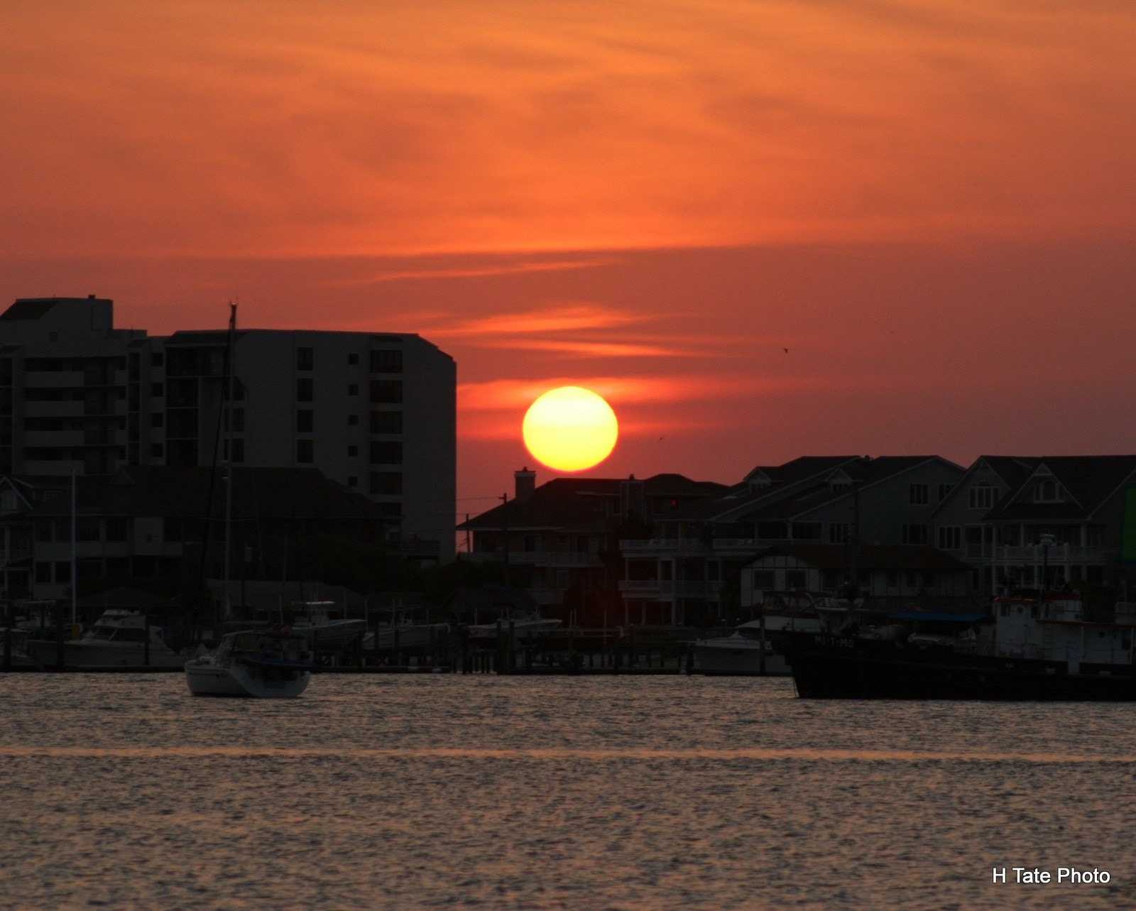 Sunrise over Wrightsville Beach 8 x 10