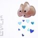 Blullaby -Rain Cloud Mobile-