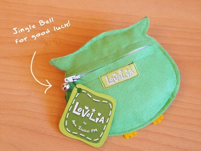 Green RainbOWL -Purse-