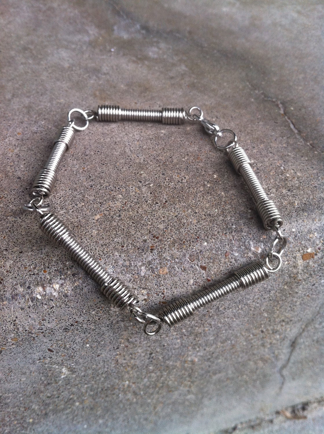 Reycled Bass Strings - Restored SUPER CHUNKY Men's  Pieces Bass String Bracelet