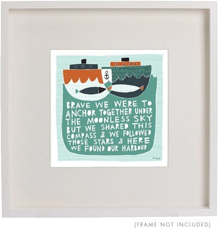 Our Harbour - Fine Art Print (Large)
