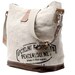 Canvas Tote Bag // Upcycled and Handmade by peace4you - Model pauline-2031