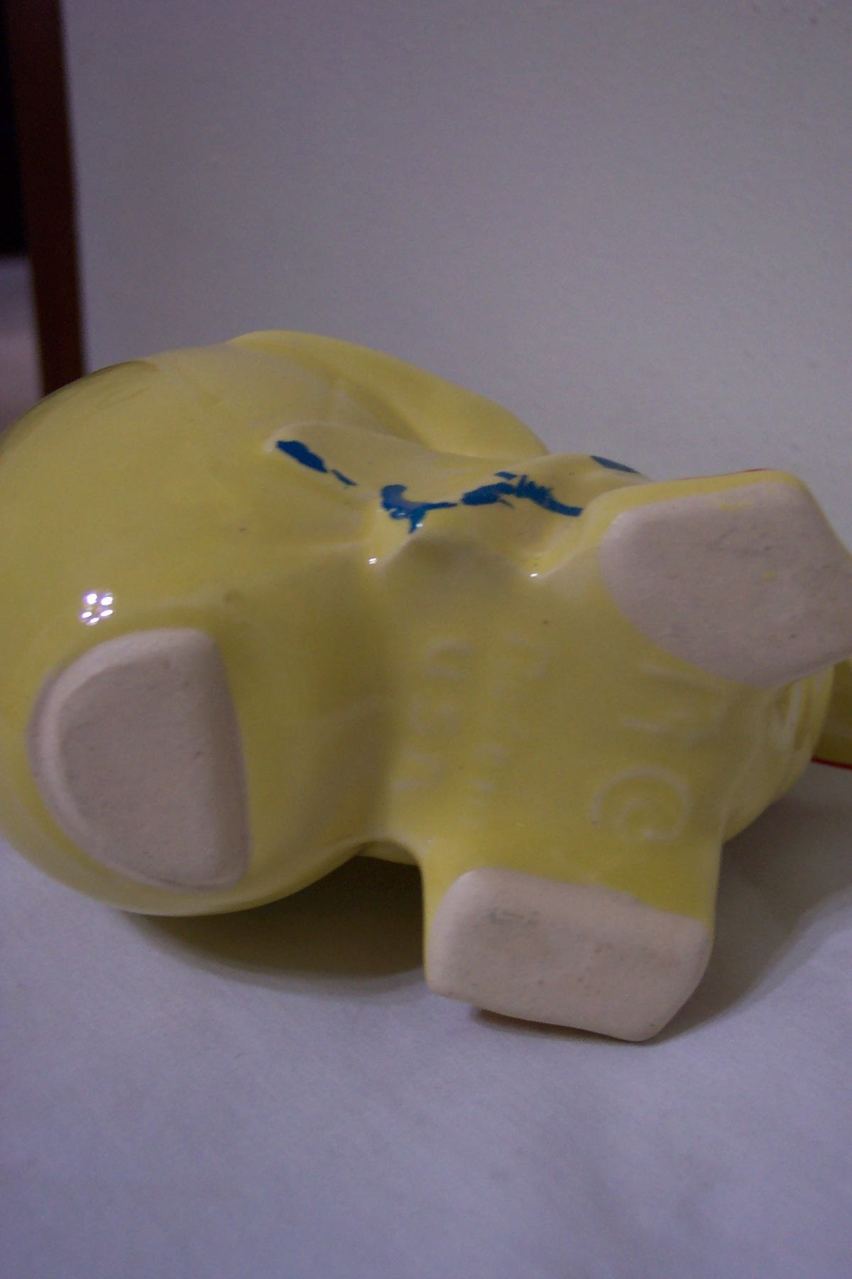 McCoy Duck and Egg Planter Yellow  Duck