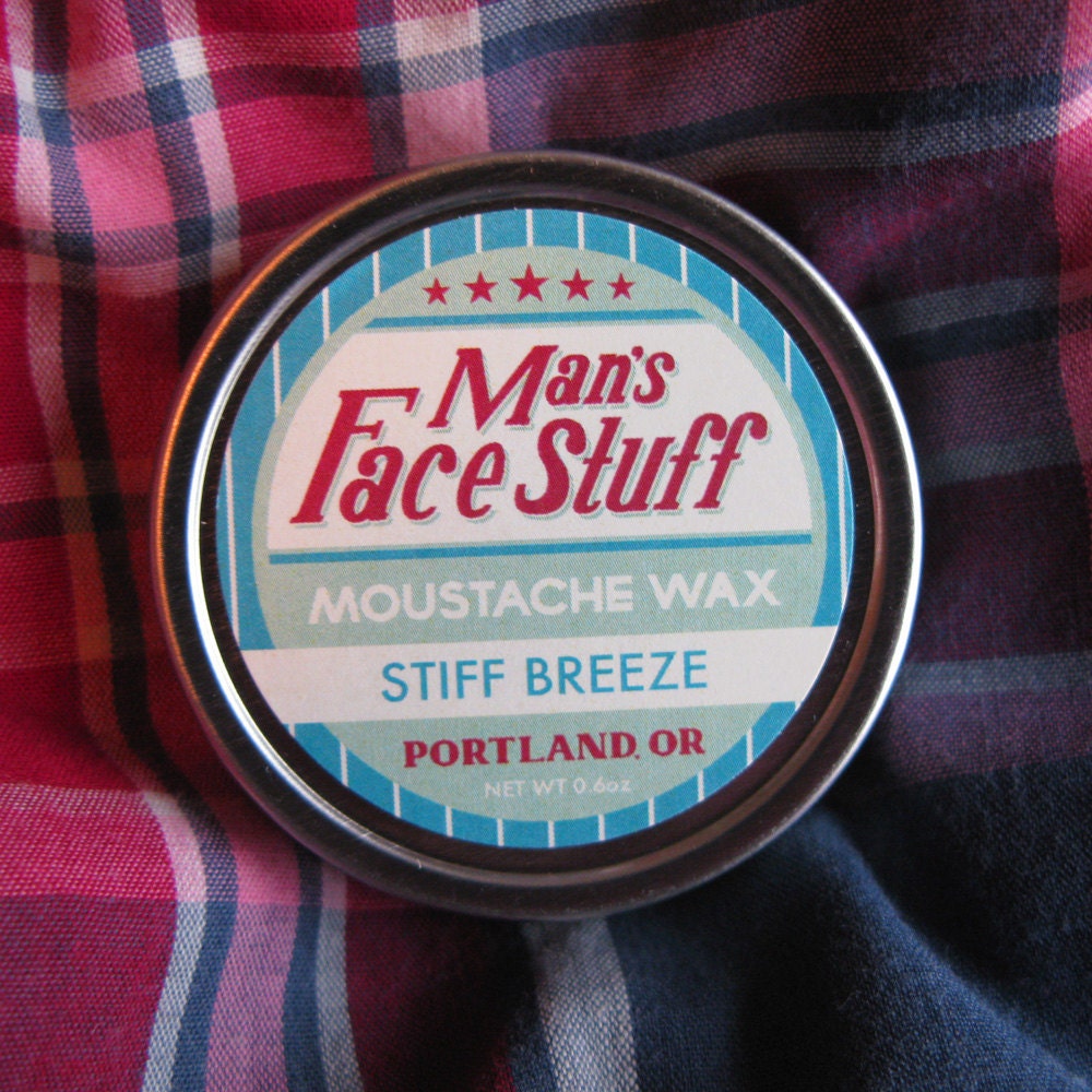 Stiff Breeze - Peppery Spruce Scented Moustache Wax