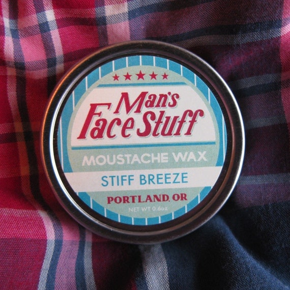 Stiff Breeze Peppery Spruce Scented Moustache by MansFaceStuff