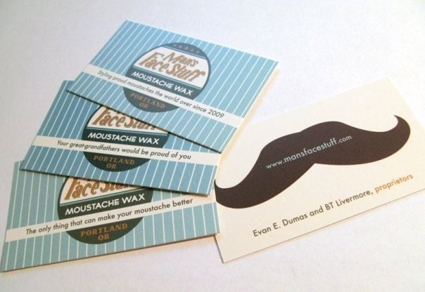 Gin and Tonic Moustache Wax Tube