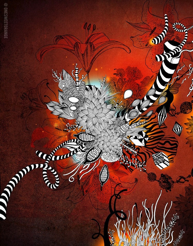 Wild Lily - Giclee Print, 11x14