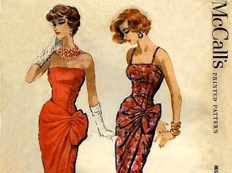 McCalls 4425 Vintage Hawaiian Sarong Dress Pattern Copy SALE